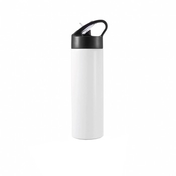 Sticla sport 500 ml, XD by AleXer, ST, otel inoxidabil, pp, alb, breloc inclus din piele ecologica si metal Sticla sport 500 ml, XD by AleXer, ST, otel inoxidabil, pp, alb, breloc inclus din piele ecologica si metal