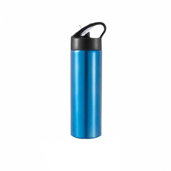 Sticla sport 500 ml, XD by AleXer, ST, otel inoxidabil, pp, albastru, breloc inclus din piele ecologica si metal Sticla sport 500 ml, XD by AleXer, ST, otel inoxidabil, pp, albastru, breloc inclus din piele ecologica si metal