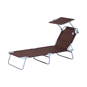Sezlong Outsunny Maro 187x58x27 cm