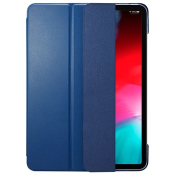 Husa iPad Pro 11 2018 Spigen Smart Cover Blue Husa iPad Pro 11 2018 Spigen Smart Cover Blue