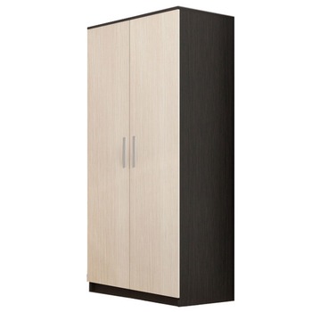 Dulap 2 usi, E4, 200x90x50 cm, PAL 18mm Wenge si Ferrara Dulap 2 usi, E4, 200x90x50 cm, PAL 18mm Wenge si Ferrara