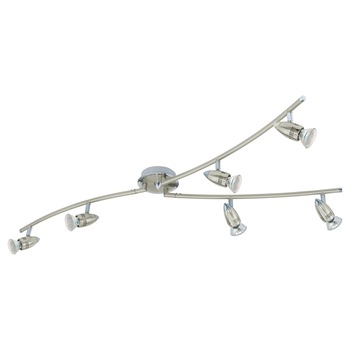 Aplica LED MAGNUM LED, 92645, nichel, GU10, 6x3W, 6x240lm, 3000K Aplica LED MAGNUM LED, 92645, nichel, GU10, 6x3W, 6x240lm, 3000K