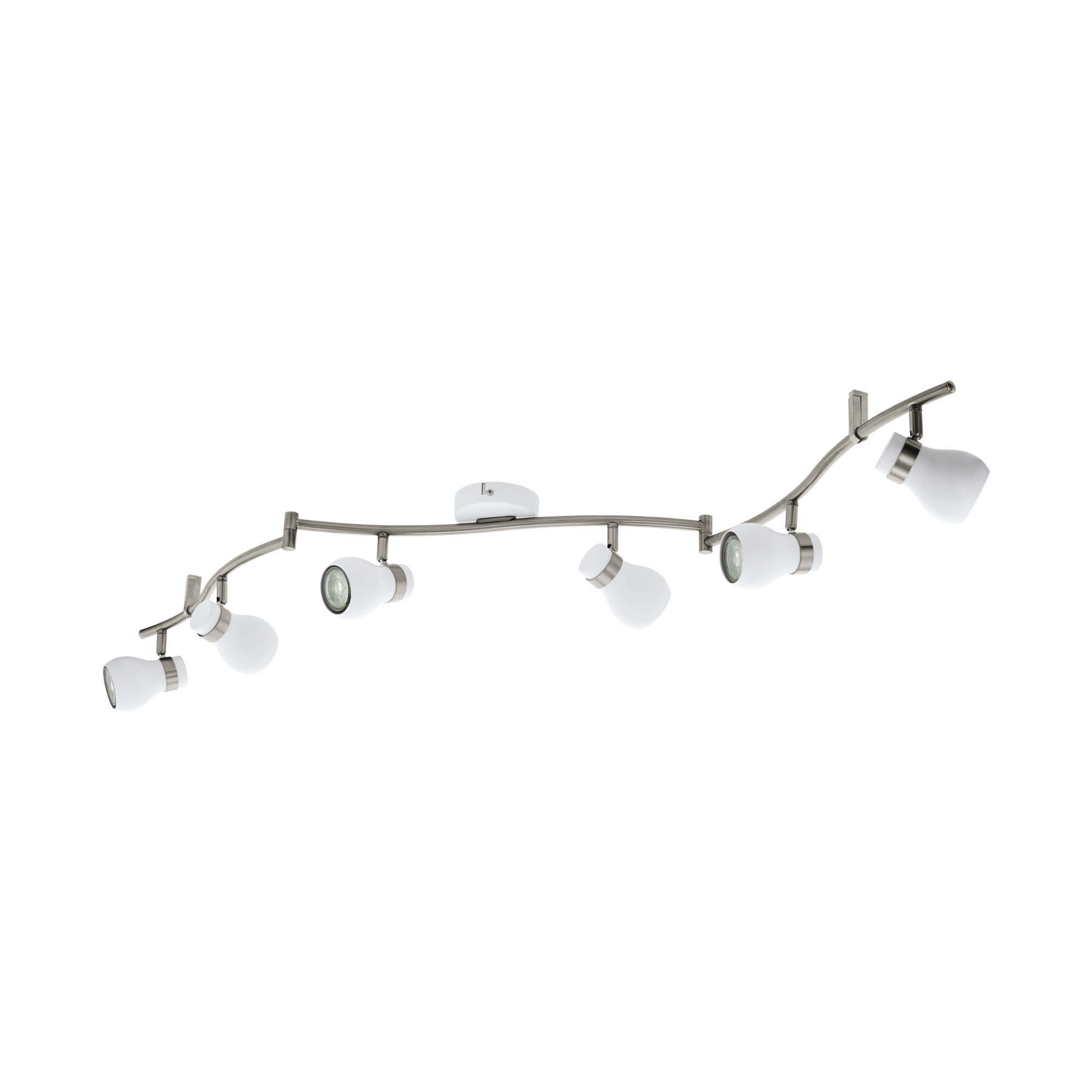 Aplica EGLO Arboledas, 97354, GU10 LED 6x5W, Nichel mat