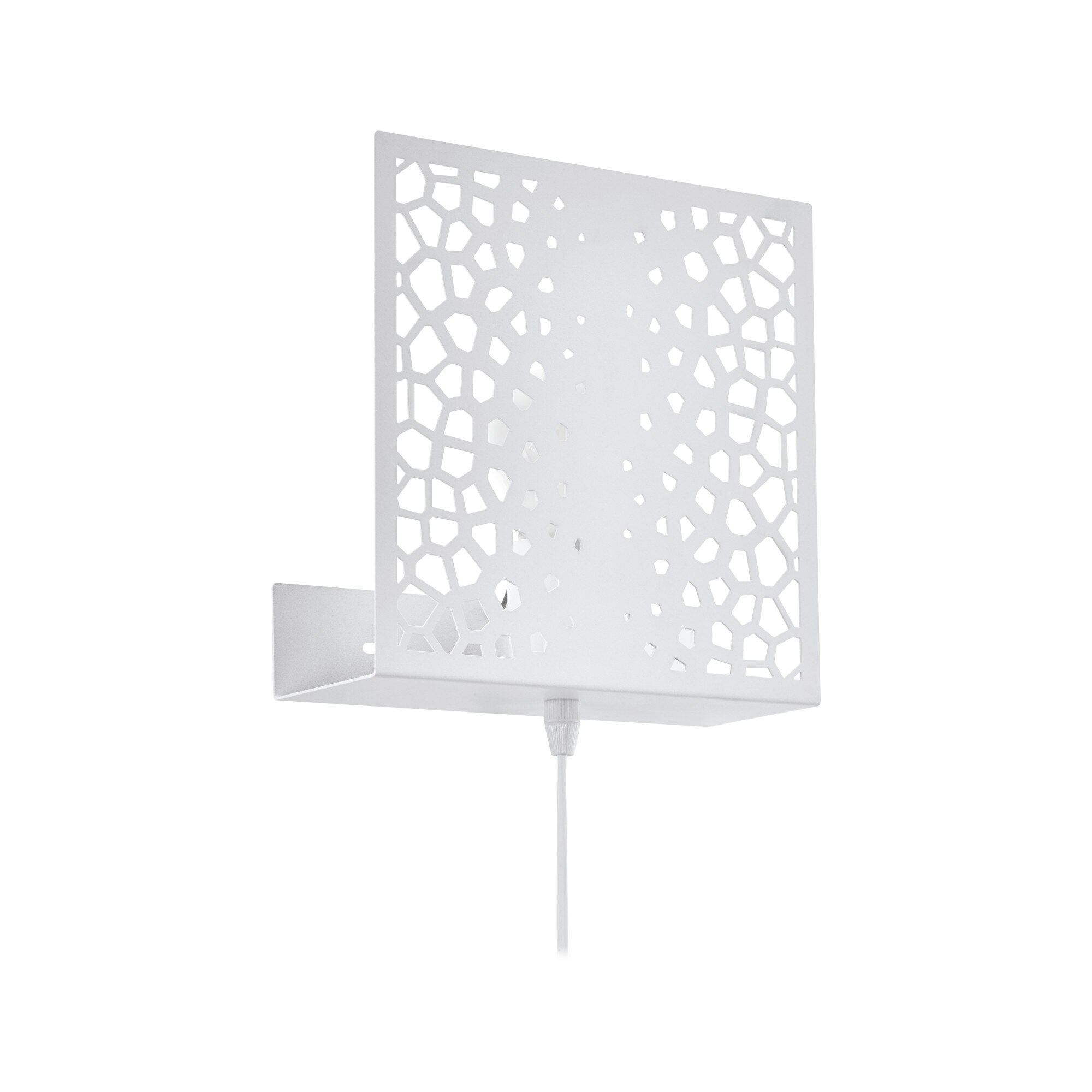 Aplica GALLICO E27-LED, 97889, Metal, Alb, 10W