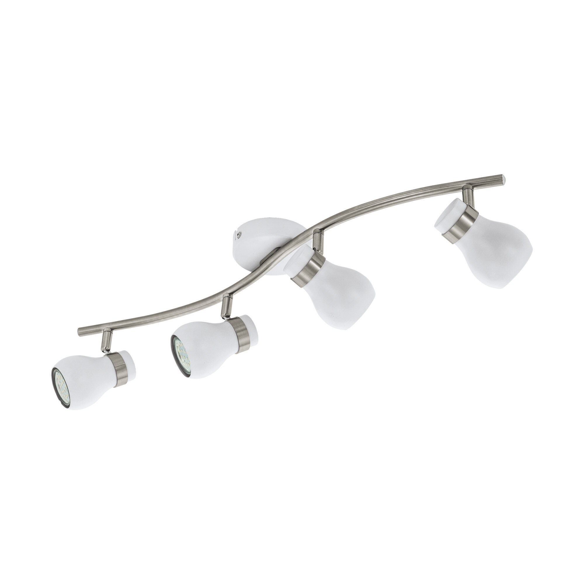 Aplica EGLO Arboledas, 97353, GU10 LED 4x5W, Nichel mat