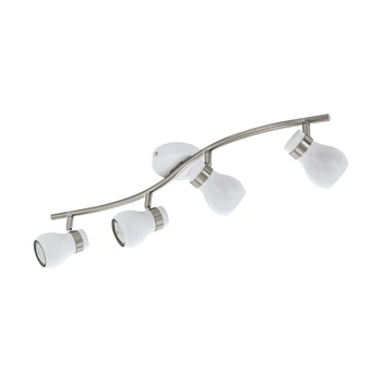 Aplica EGLO Arboledas, 97353, GU10 LED 4x5W, Nichel mat Aplica EGLO Arboledas, 97353, GU10 LED 4x5W, Nichel mat