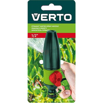 Pistol de apa cu cap ajustabil, oprire flux apa, 15G700, Verto Pistol de apa cu cap ajustabil, oprire flux apa, 15G700, Verto