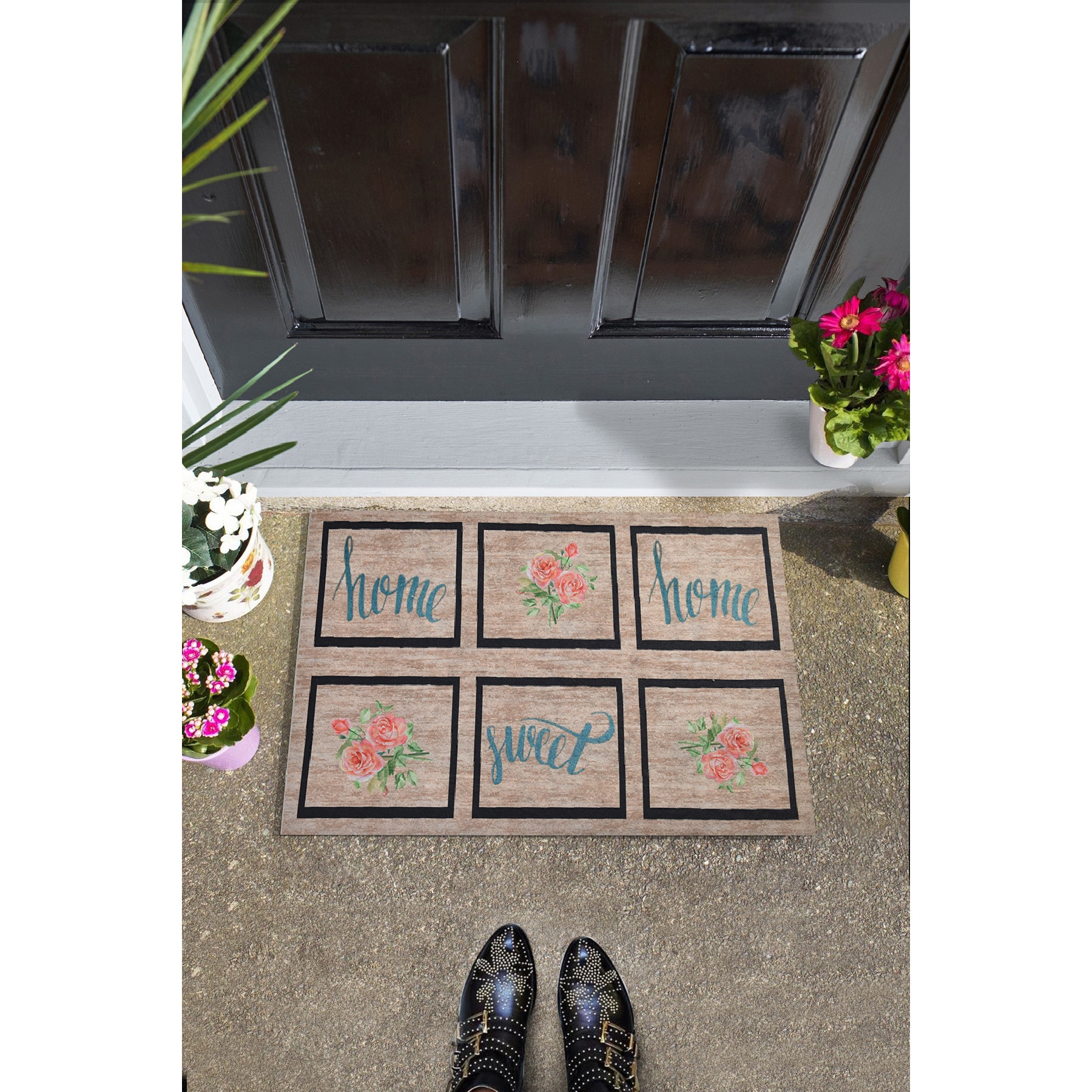 Covorase Rose Home, 45 cm x 70 cm, interioare si exterioare