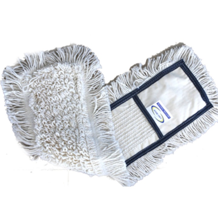 Mop bumbac RAKI pentru curatenie combinata 40cm