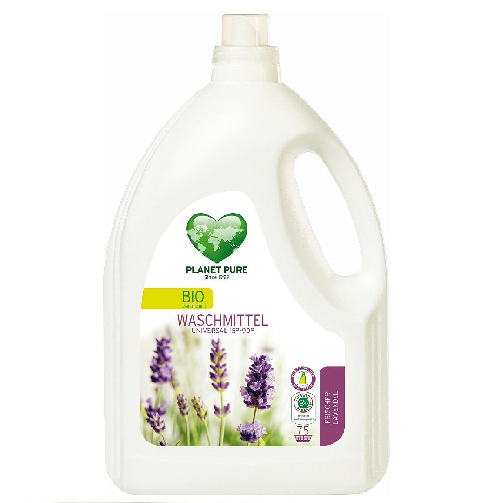 Detergent de rufe bio cu lavanda 3L Planet Pure