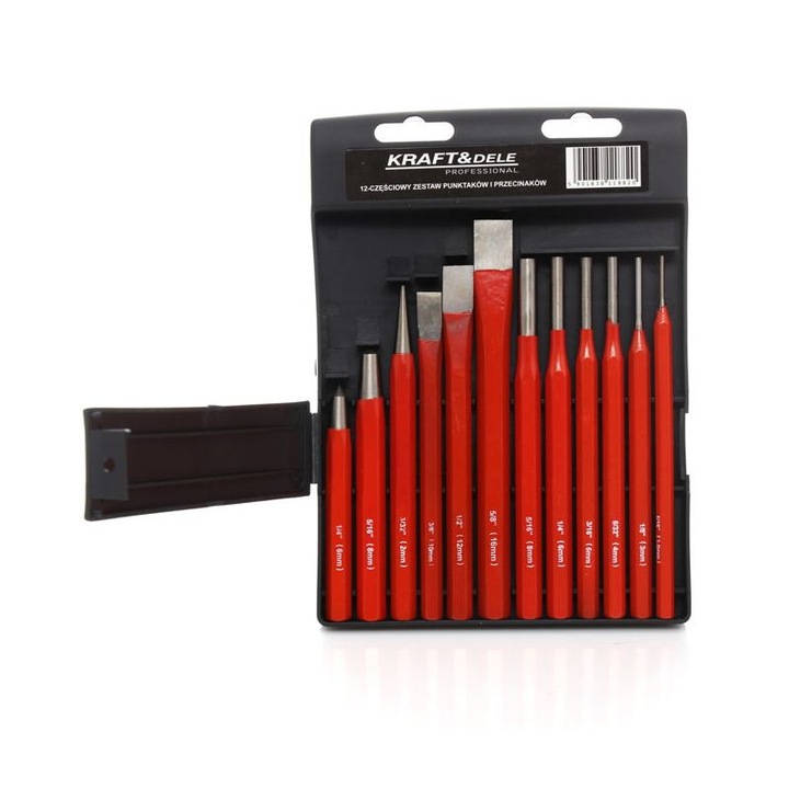 Set dalti si dornuri 12 buc KraftDele KD101111 TBC