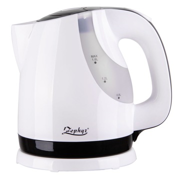 Cana electrica ZEPHYR ZP 1230 CZ, 2200W, 1.6 litri Alb/Negru Cana electrica ZEPHYR ZP 1230 CZ, 2200W, 1.6 litri Alb/Negru