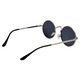 Ochelari de soare, Nevermore, Rotunzi Retro John Lennon Bleumarin cu Argintiu