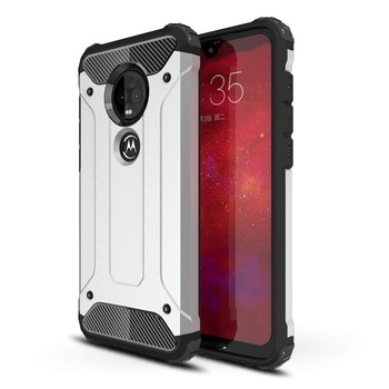 Husa Motorola Moto G7 / G7 Plus Armor Silver Husa Motorola Moto G7 / G7 Plus Armor Silver