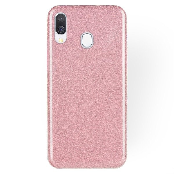 Husa Samsung Galaxy A40 TPU Glitter Pink
