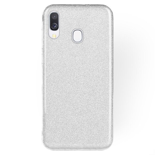 Husa Samsung Galaxy A40 TPU Glitter Silver