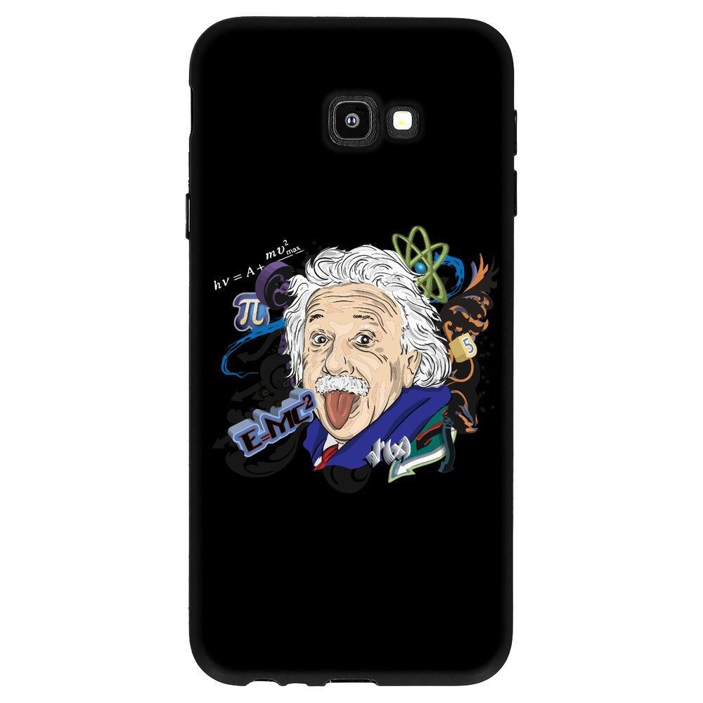 Husa Samsung Galaxy J4 Plus 2018 - Silicon Matte TPU Einstein