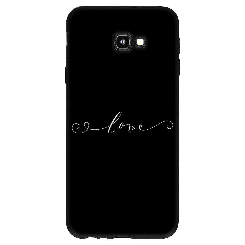 Husa Samsung Galaxy J4 Plus 2018 - Silicon Matte TPU Love