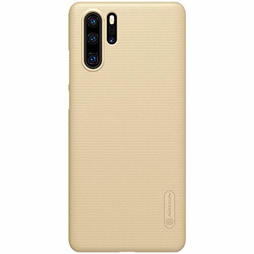 Husa protectie spate din plastic texturat auriu, pentru Huawei P30 Pro - Nillkin Frosted Shield