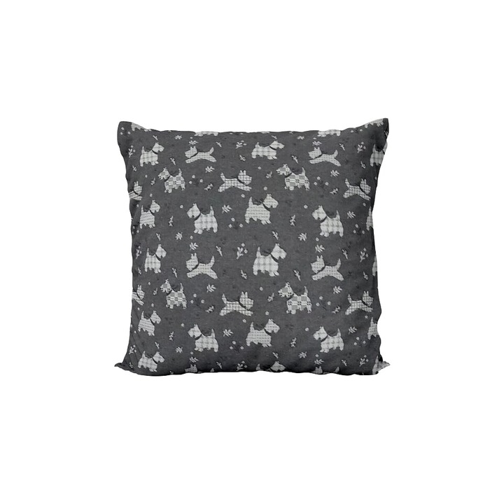 Калъфка за декоративна възглавница "DOG marengo", размер 45x45 см.