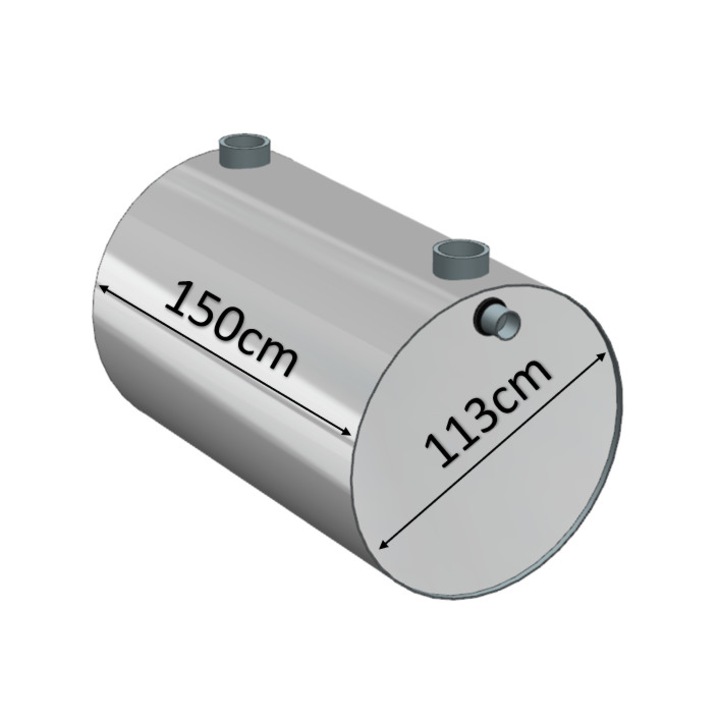 Fosa septica tricamerala 1500L, pentru 3 - 4 persoane