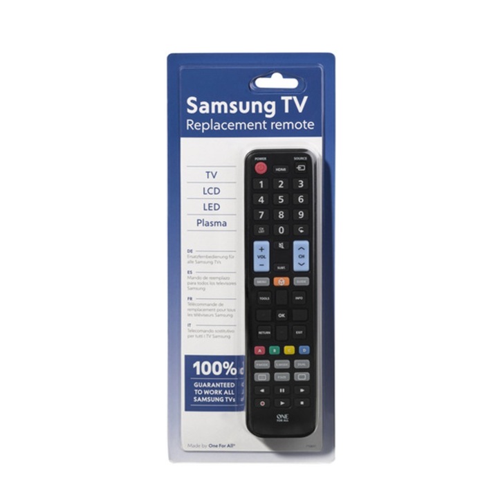 Дистанционно One For All за телевизори SAMSUNG, Replacement, URC1910