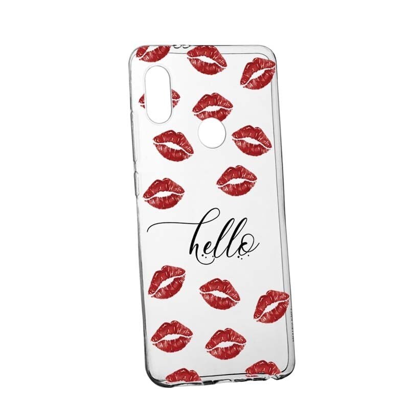 Husa pentru Samsung Galaxy A20e, Kisses, 140, din silicon premium, rezistenta la uzura, anti-alunecare