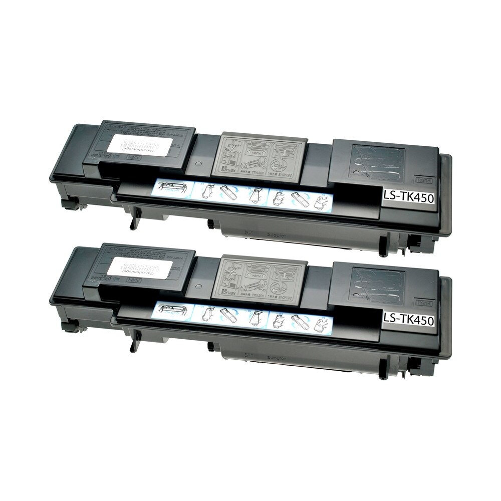Set 2 Cartuse toner TK 450 BK 30000 Pag compatibile Kyocera FS-6970DN