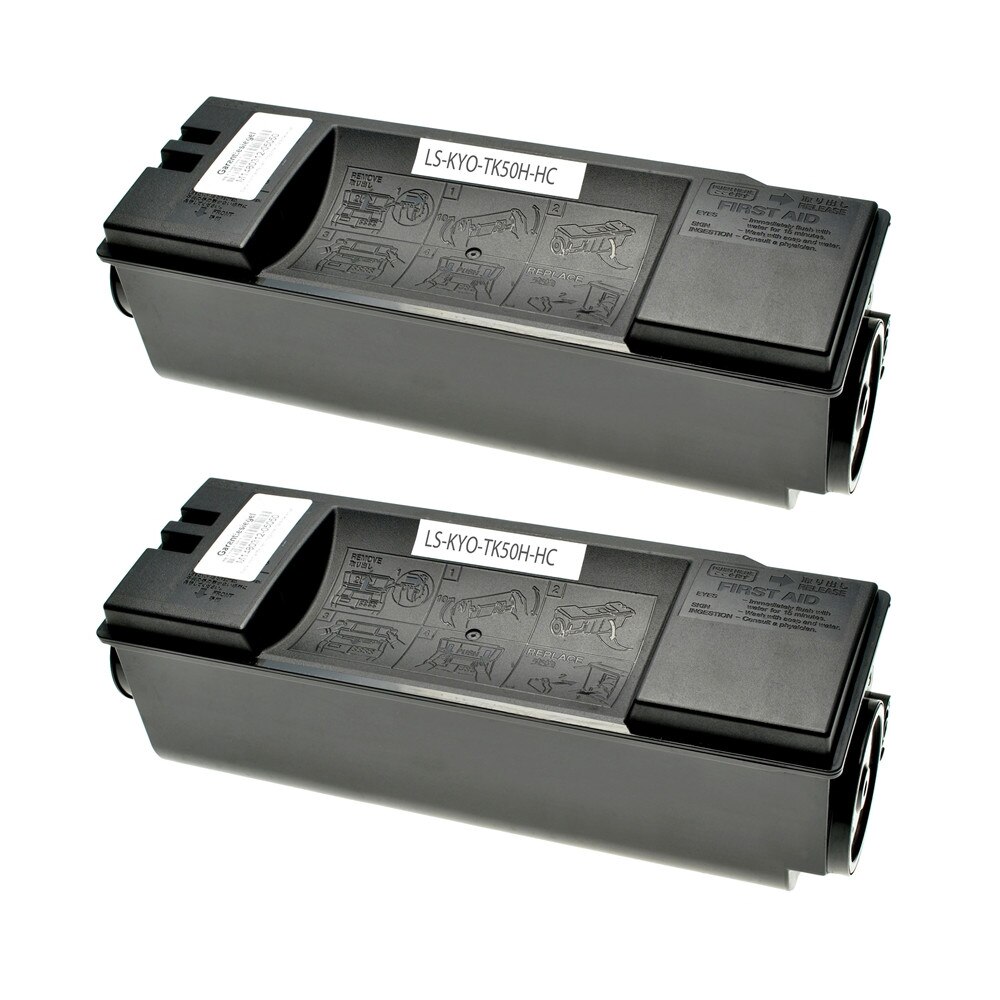 Set 2 Cartuse toner TK 50 BK 20000 Pag compatibile Kyocera FS 1900