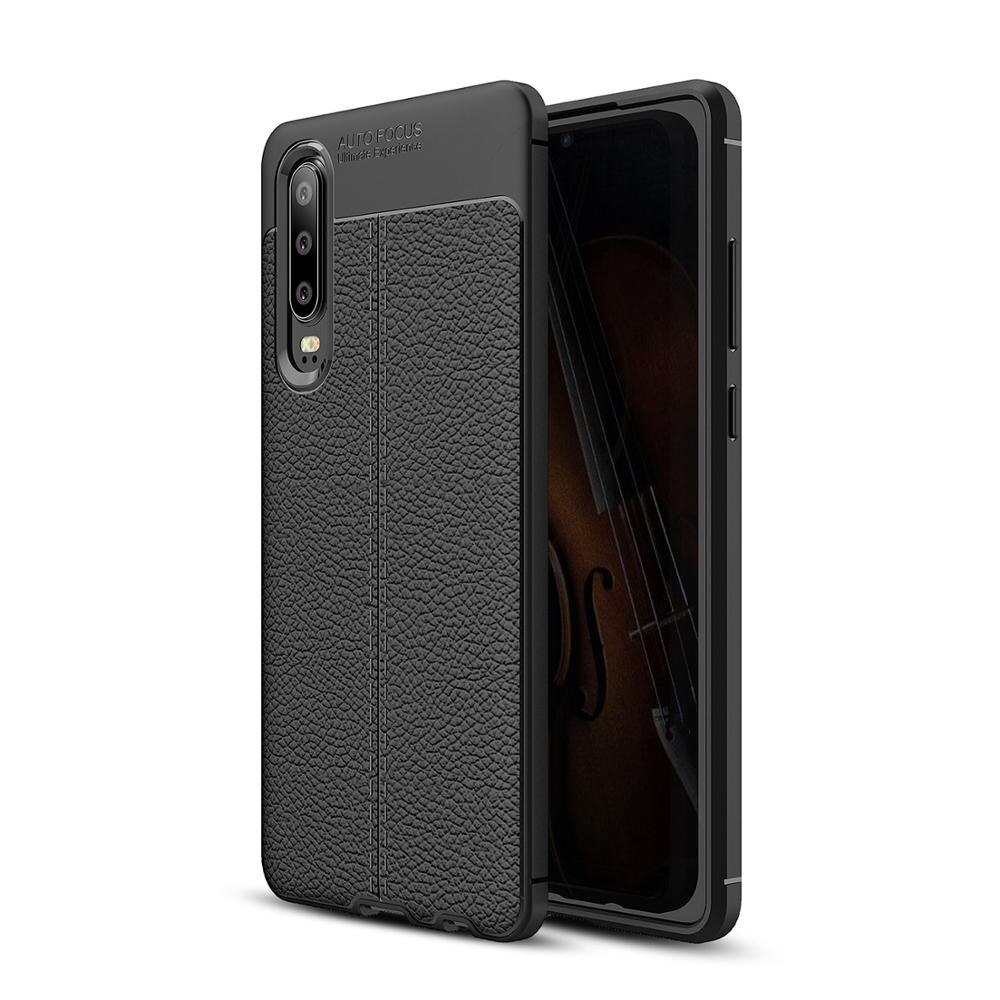 Husa Auto Focus pentru Huawei P30 - NEAGRA