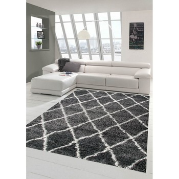 Covor Merinos Floki Moroccan 80075 95-Grey 160x230 cm densitate covor 3 KG/m², grosime covor 13 mm, Numar noduri pe m² 290000 Covor Merinos Floki Moroccan 80075 95-Grey 160x230 cm densitate covor 3 KG/m², grosime covor 13 mm, Numar noduri pe m² 290000
