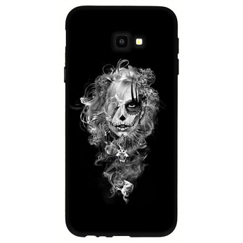 Husa Samsung Galaxy J4 Plus 2018 - Silicon Matte TPU Skull.5 Husa Samsung Galaxy J4 Plus 2018 - Silicon Matte TPU Skull.5