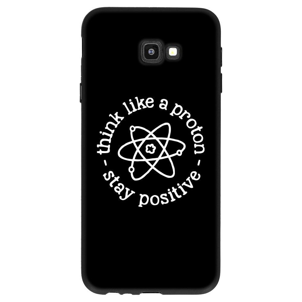 Husa Samsung Galaxy J4 Plus 2018 - Silicon Matte TPU Stay Positive