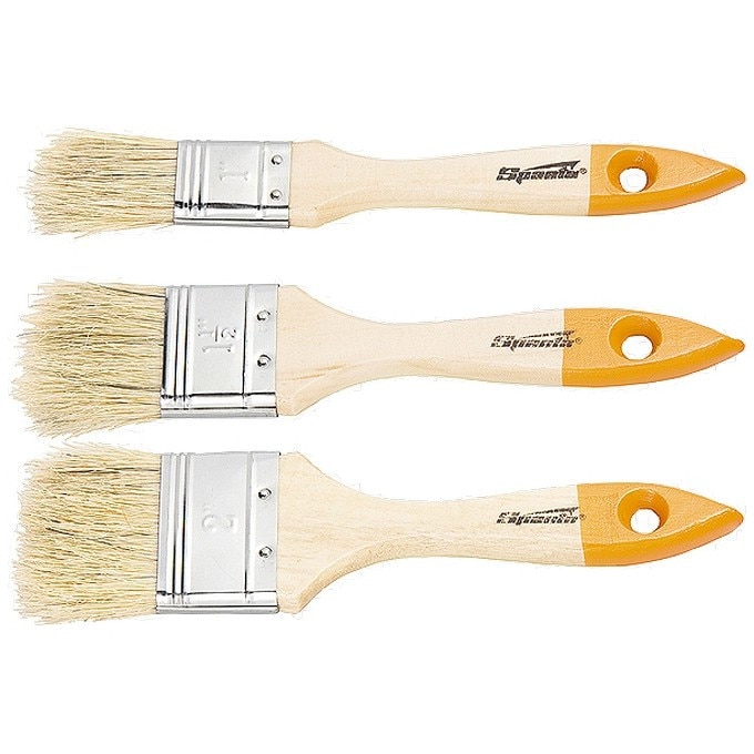 Set pensule, 3 bucati, plate 1/2