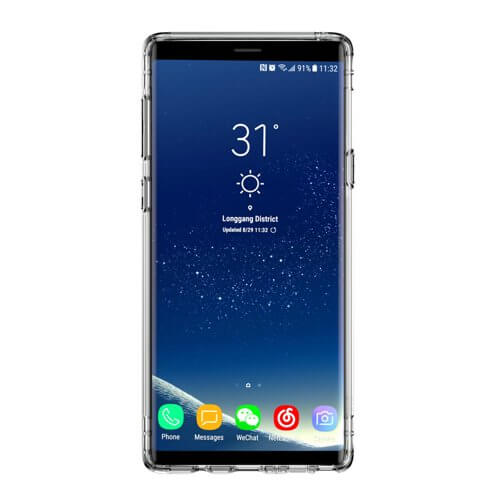 Husa Baseus Airbag Anti- Ingalbenire - Samsung Galaxy Note 9 Transparent
