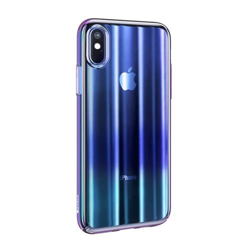 Husa Baseus Aurora Gradient Apple iPhone XR Albastru