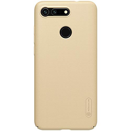 Husa de protectie spate din plastic texturat auriu, pentru Huawei Honor View 20- Nillkin Frosted Shield