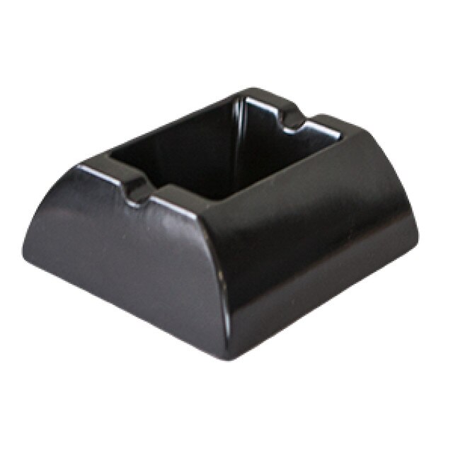 Scrumiera melamin neagra dreptunghiulara CULINARO 10,6x9,2cm