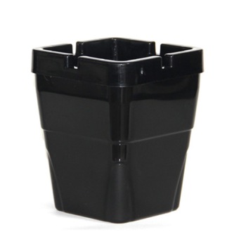 Scrumiera neinflamabila plastic pentru afara CULINARO 8x8xh10cm Scrumiera neinflamabila plastic pentru afara CULINARO 8x8xh10cm