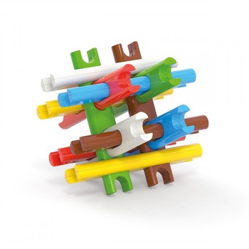 Set constructie Link Bloc 12 piese, 4022 Quercetti Set constructie Link Bloc 12 piese, 4022 Quercetti
