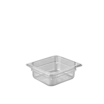 Tava gastronorm policarbonat RAKI 1/6-100 176x162x100mm 1,5lt transparent Tava gastronorm policarbonat RAKI 1/6-100 176x162x100mm 1,5lt transparent