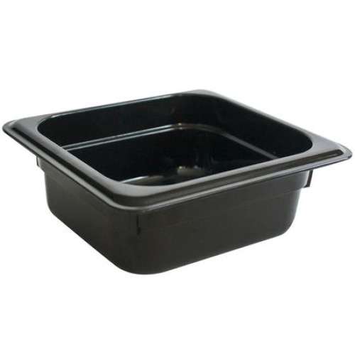 Tava gastronorm policarbonat RAKI 1/6-65 176x162x65mm 1lt negru