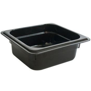 Tava gastronorm policarbonat RAKI 1/6-150 176x162x150mm 2,2lt negru Tava gastronorm policarbonat RAKI 1/6-150 176x162x150mm 2,2lt negru
