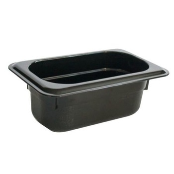 Tava gastronorm policarbonat RAKI 1/9-100 176x108x100mm 0,85lt negru Tava gastronorm policarbonat RAKI 1/9-100 176x108x100mm 0,85lt negru
