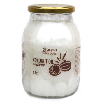 Ulei de cocos virgin bio 1 litru Ulei de cocos virgin bio 1 litru