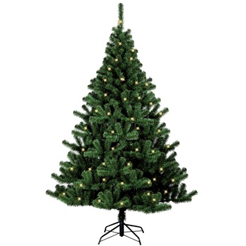 Brad artificial cu lumina calda Kring Promo, 180 cm, 200 de LED-uri, lumina calda, suport metalic, Verde Brad artificial cu lumina calda Kring Promo, 180 cm, 200 de LED-uri, lumina calda, suport metalic, Verde