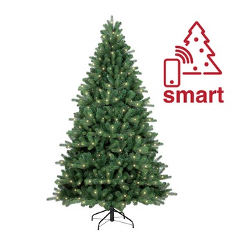 Brad artificial premium Kring Bogota, ace 3D, PP + PVC, 300 LED-uri, lumina calda, adaptor smart / control prin aplicatie, 180 cm, Verde Brad artificial premium Kring Bogota, ace 3D, PP + PVC, 300 LED-uri, lumina calda, adaptor smart / control prin aplicatie, 180 cm, Verde