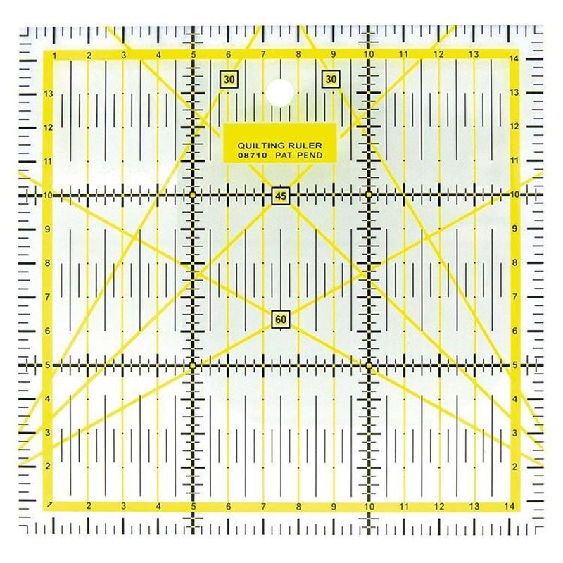 Rigla quilting 15 x 15 cm