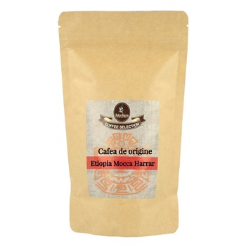 Cafea macinata de origine Etiopia Mocca Harrar Dolce Bacio, 100 g Cafea macinata de origine Etiopia Mocca Harrar Dolce Bacio, 100 g