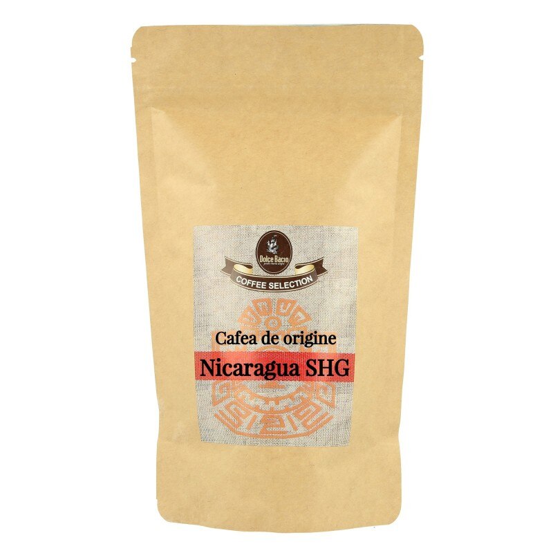 Cafea boabe de origine Nicaragua SHG Dolce Bacio, 400 g